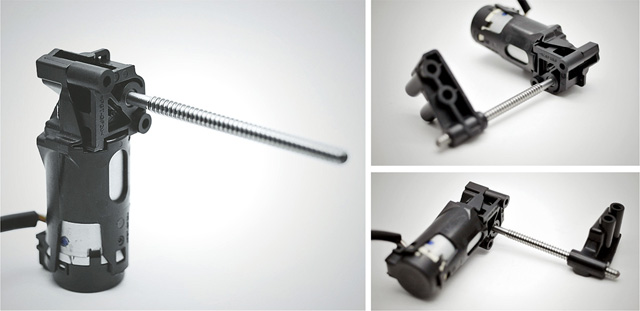 安全保护头枕齿轮箱